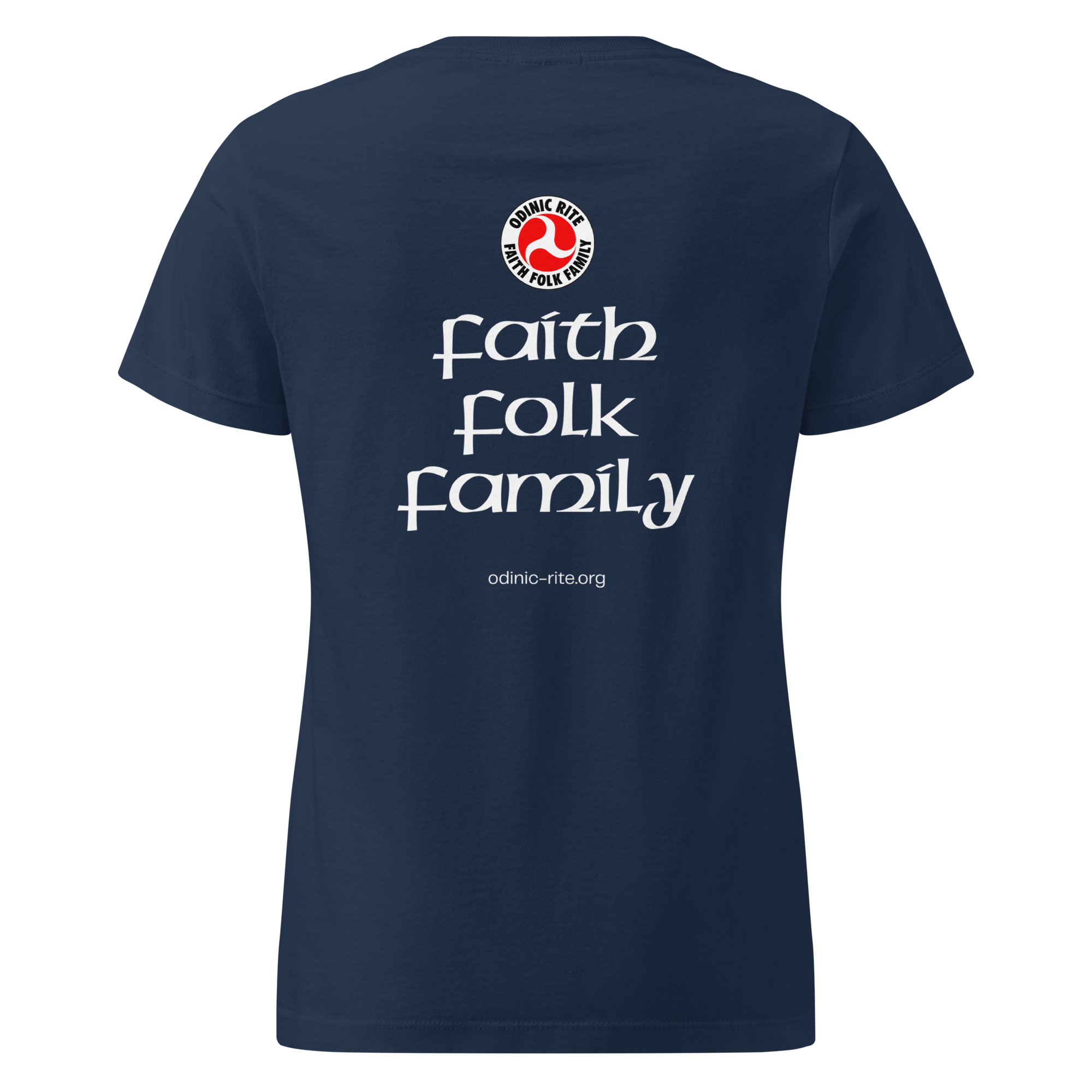 Women’s 'Odinism - Our Eternal Faith' t-shirt (with backprint) - Image 4