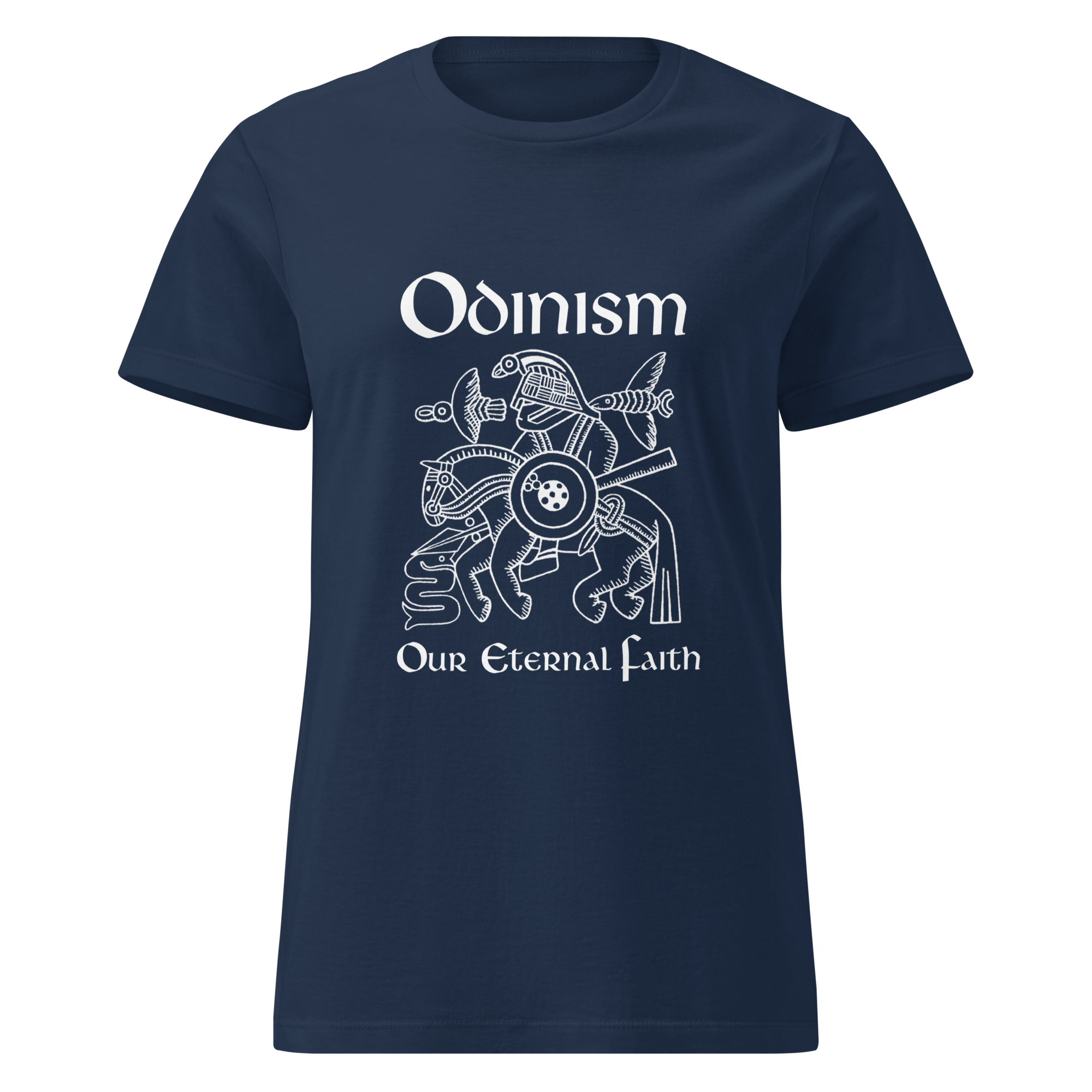 Women’s 'Odinism - Our Eternal Faith' t-shirt (no backprint) - Image 2